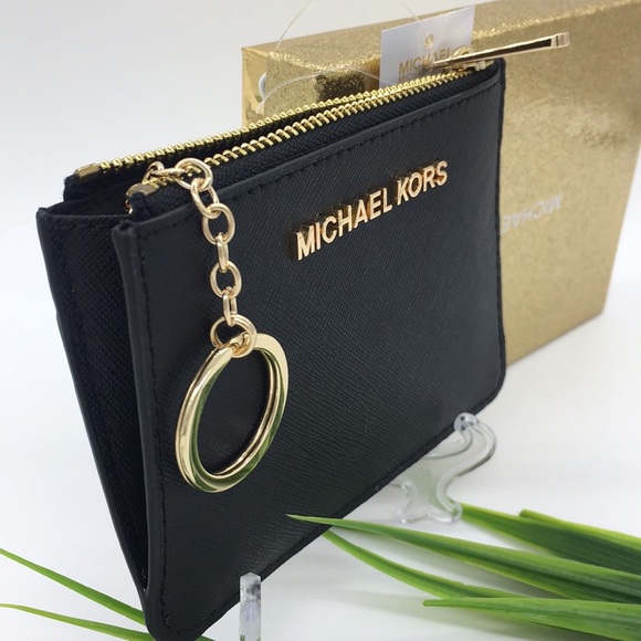 Jet Set Travel Sm TZ Coinpouch W ID Leather Black - Picture 7 of 8